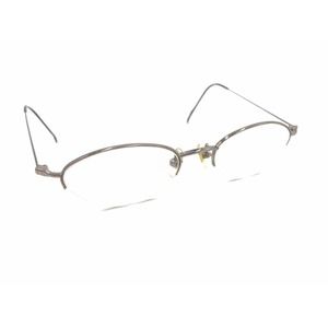 Calvin Klein Vintage 161 509 Bronze Brown Half Eyeglasses Frames 48-17 135 Japan